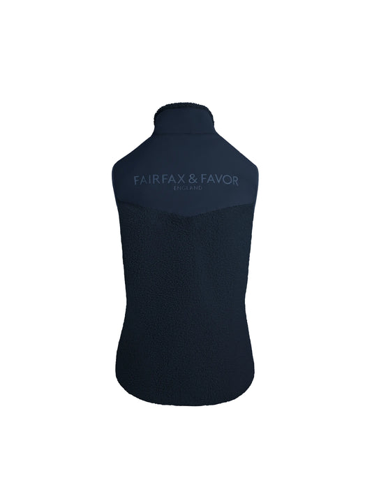 Agnes Fleece Gilet - Navy
