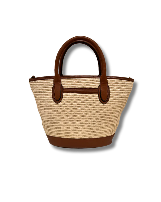 Bar Harbour Mini Raffia & Tan