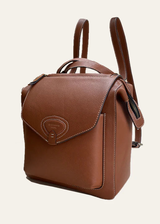 Bramham Rucksack Tan leather