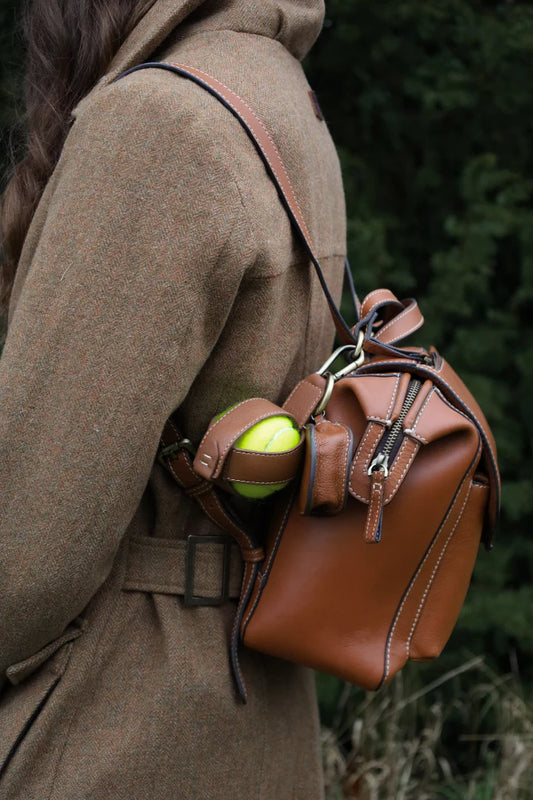 Bramham Rucksack Tan leather