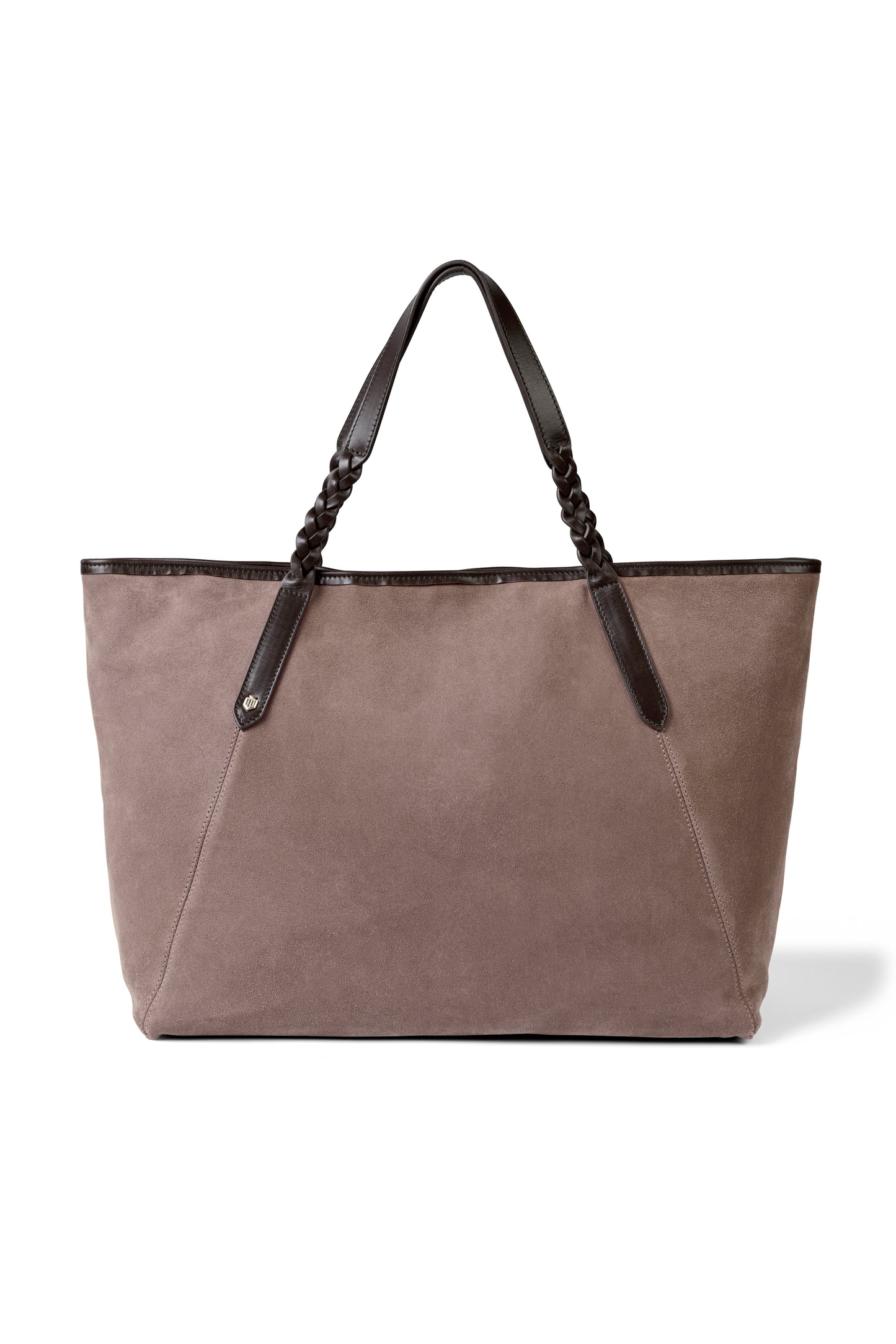'Burford' Deep Taupe Suede