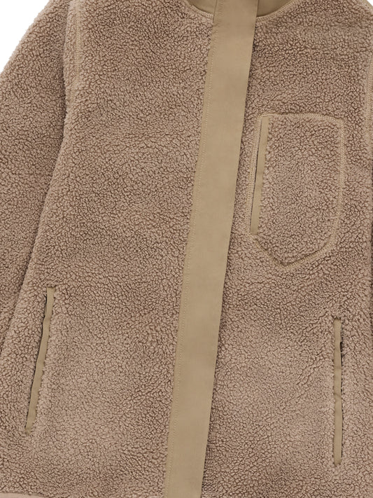 Agnes Fleece Jacket - Fawn
