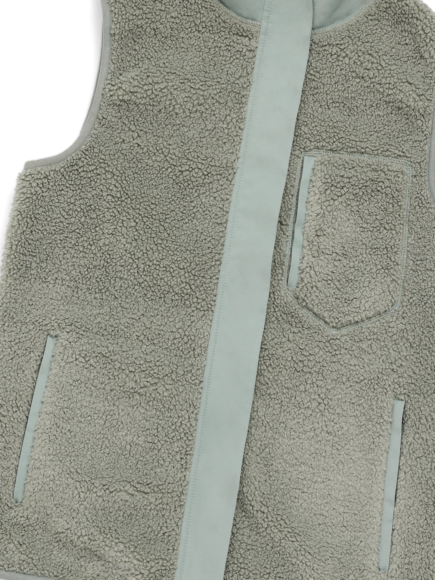 Agnes Fleece Gilet - Pistachio