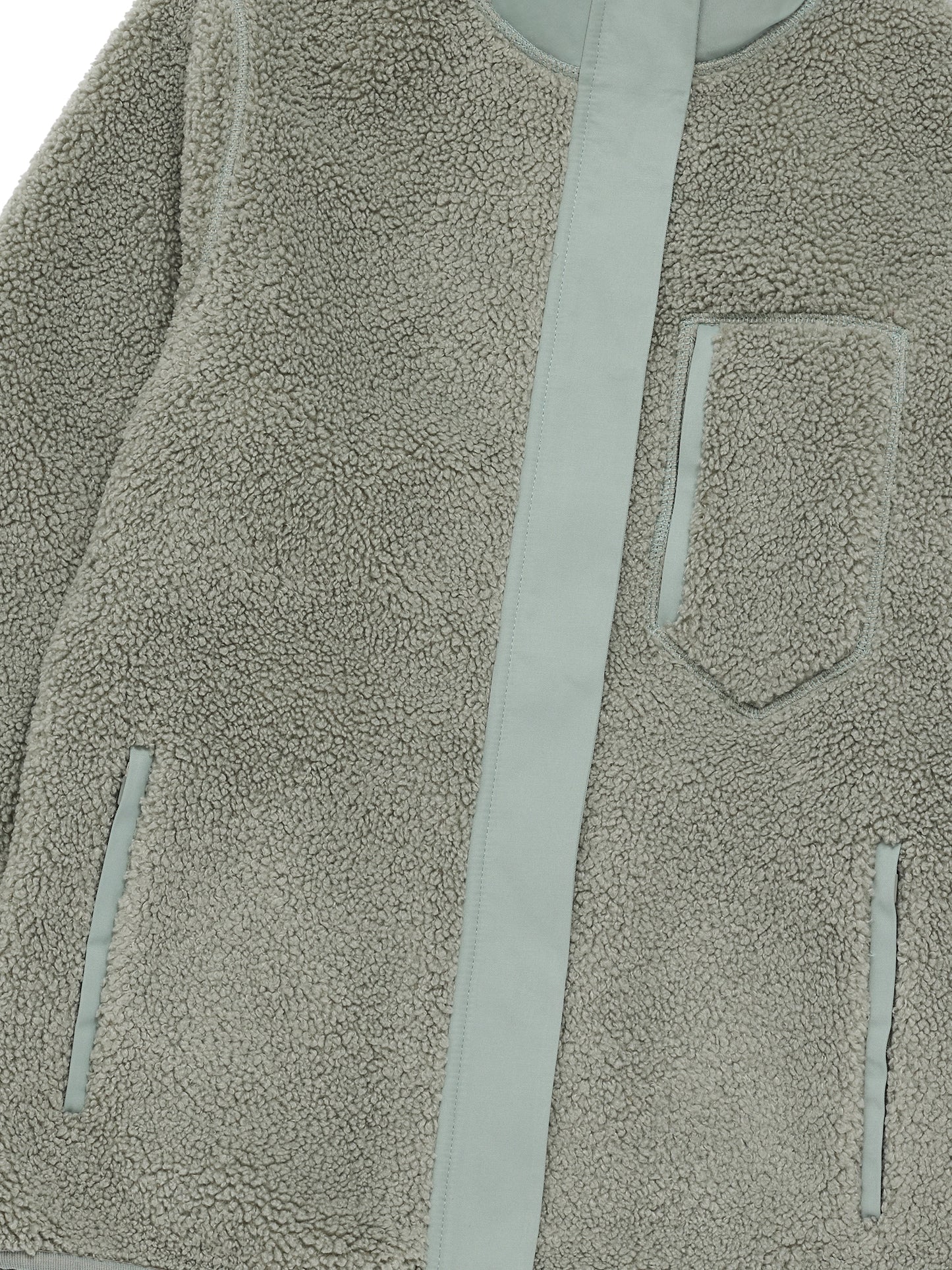 Agnes Fleece Jacket -Pistachio