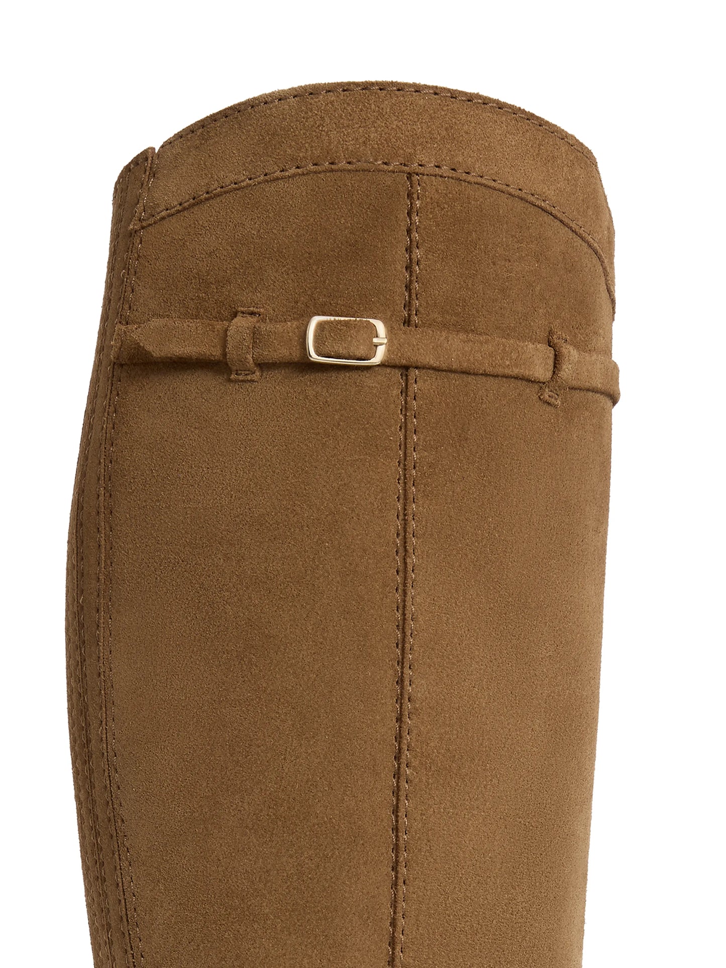 'Kimberley' Heeled Tan Suede