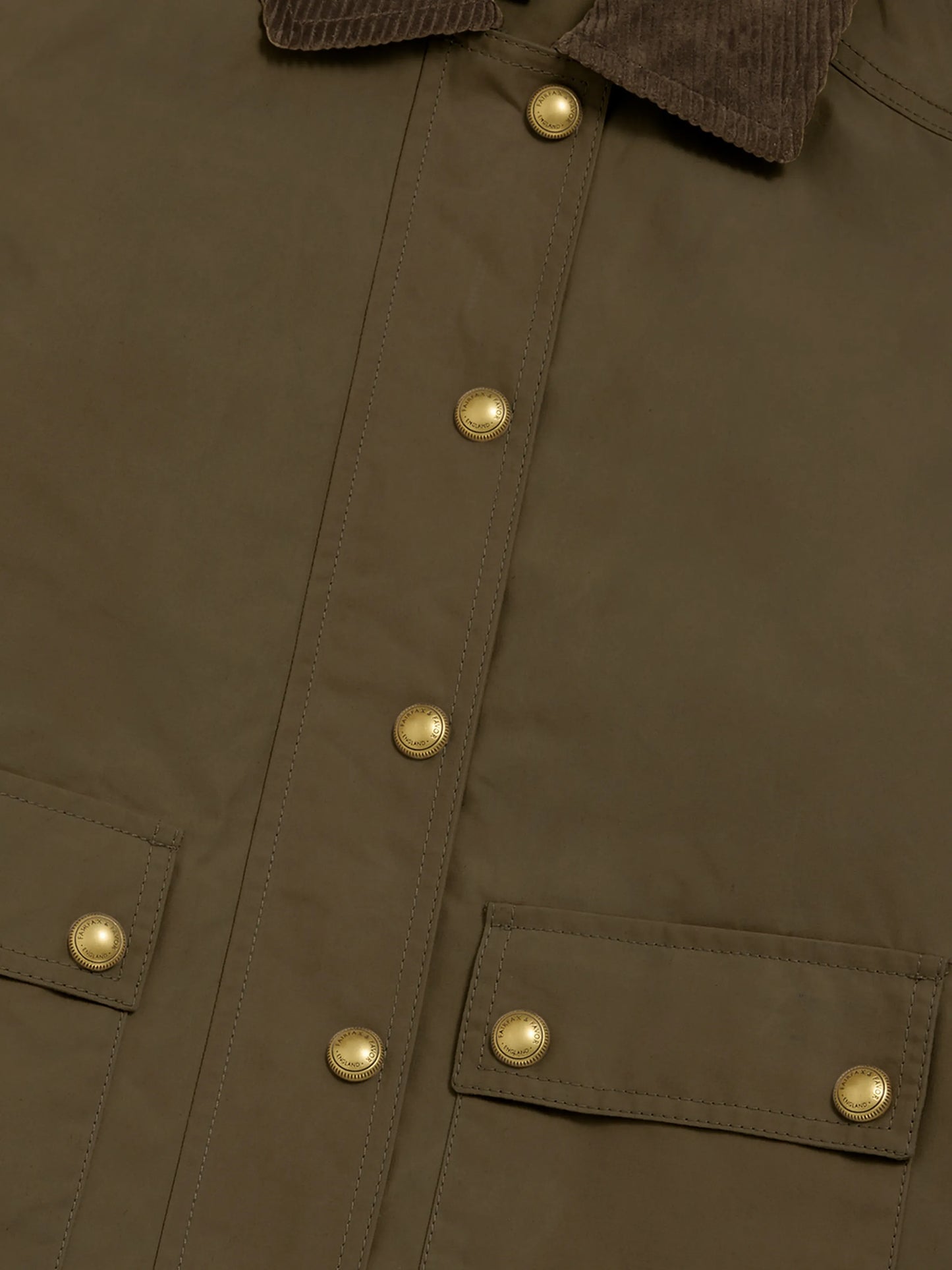 Tabitha Wax Jacket Khaki