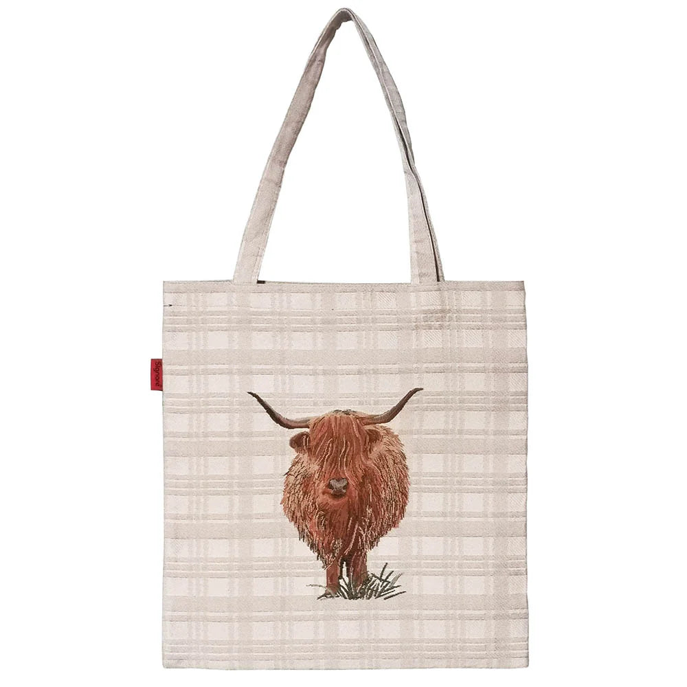 Highland Cow Tote