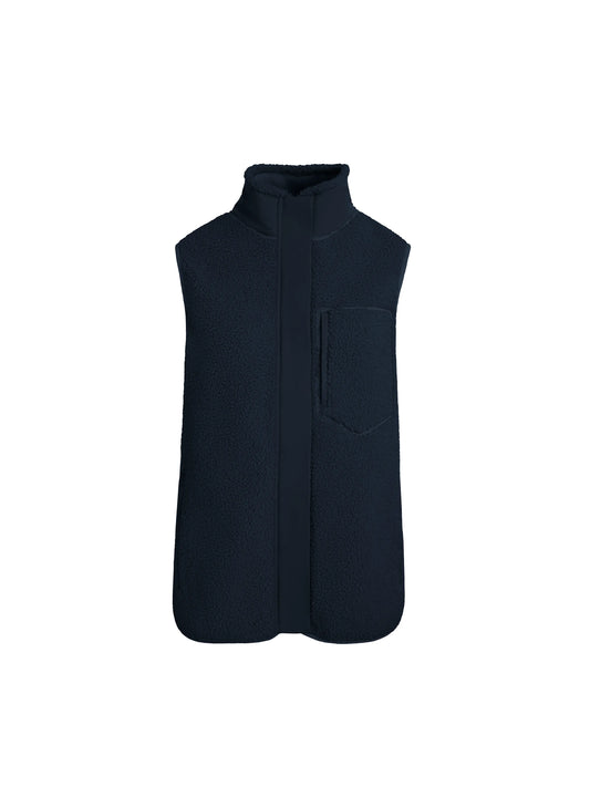 Agnes Fleece Gilet - Navy
