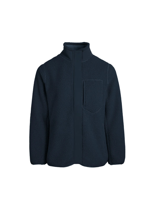 Agnes Fleece Jacket - Navy