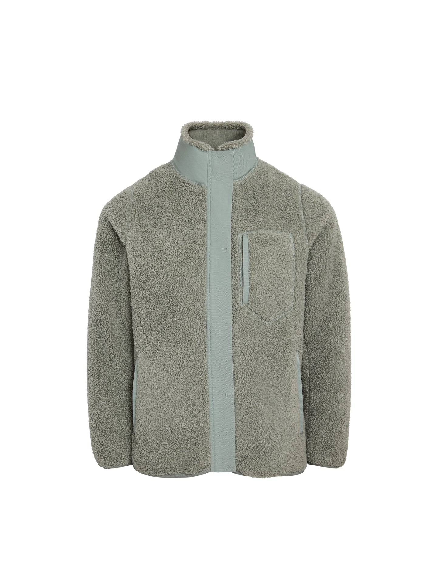 Agnes Fleece Jacket -Pistachio