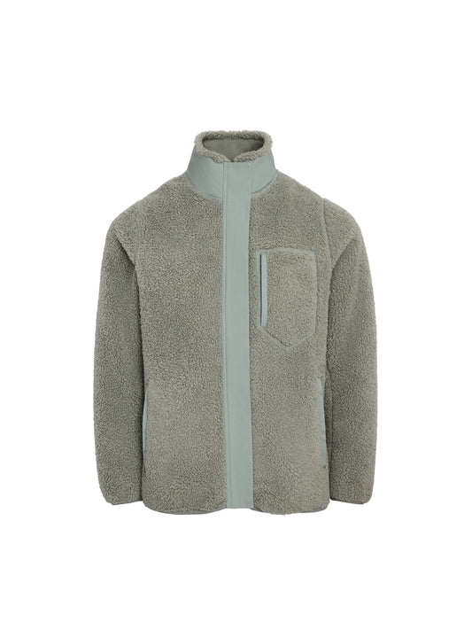 Agnes Fleece Jacket -Pistachio