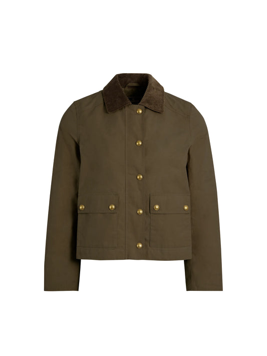 Tabitha Wax Jacket Khaki