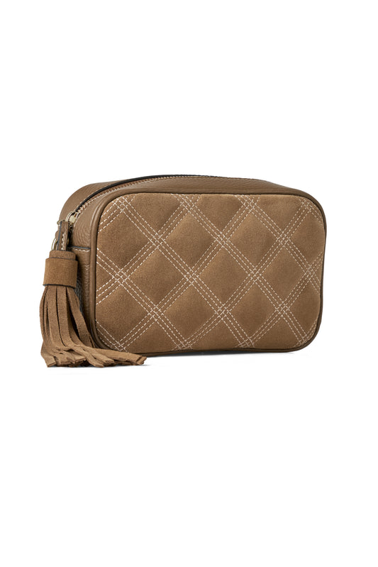 'Farnham' Quilted Tan