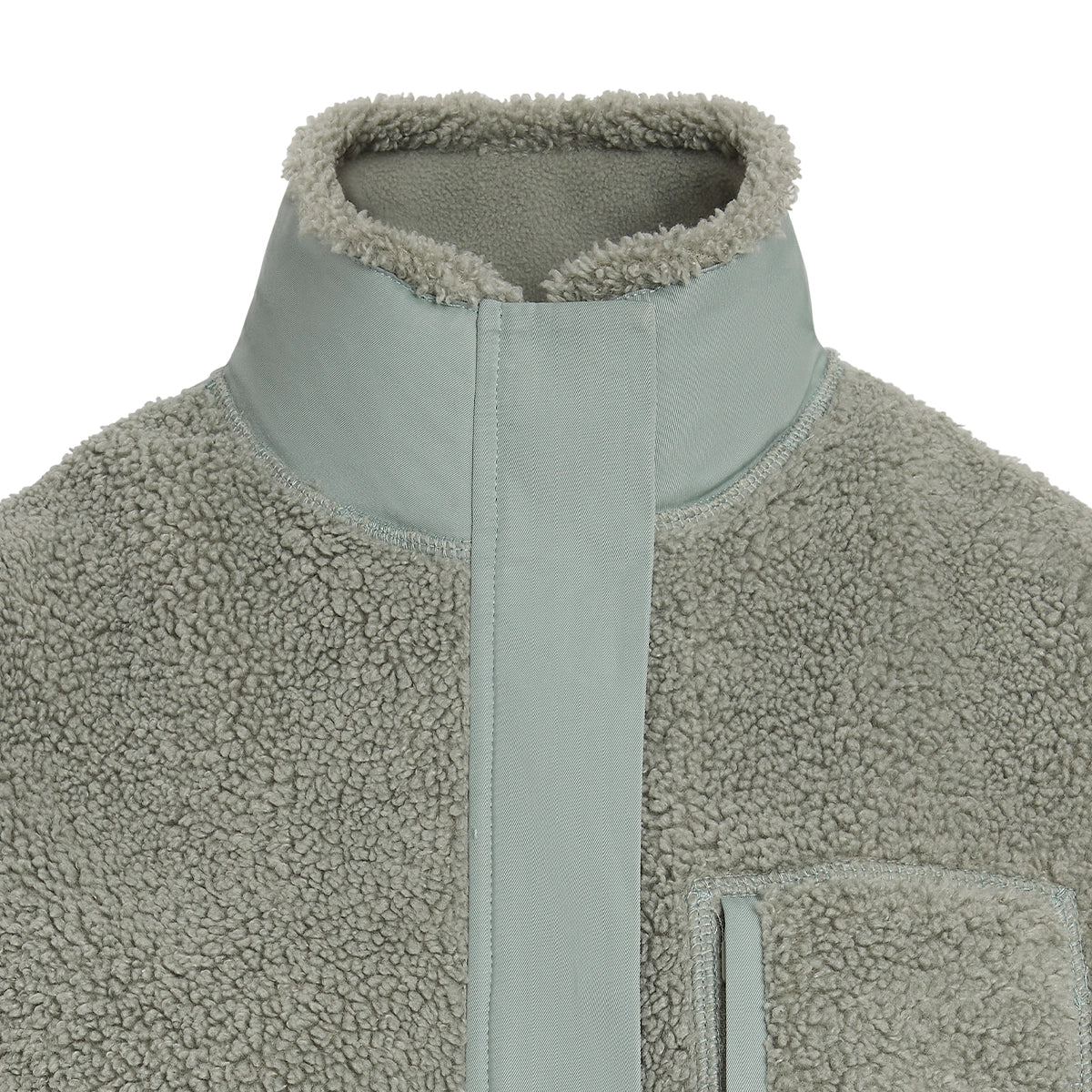 Agnes Fleece Jacket -Pistachio