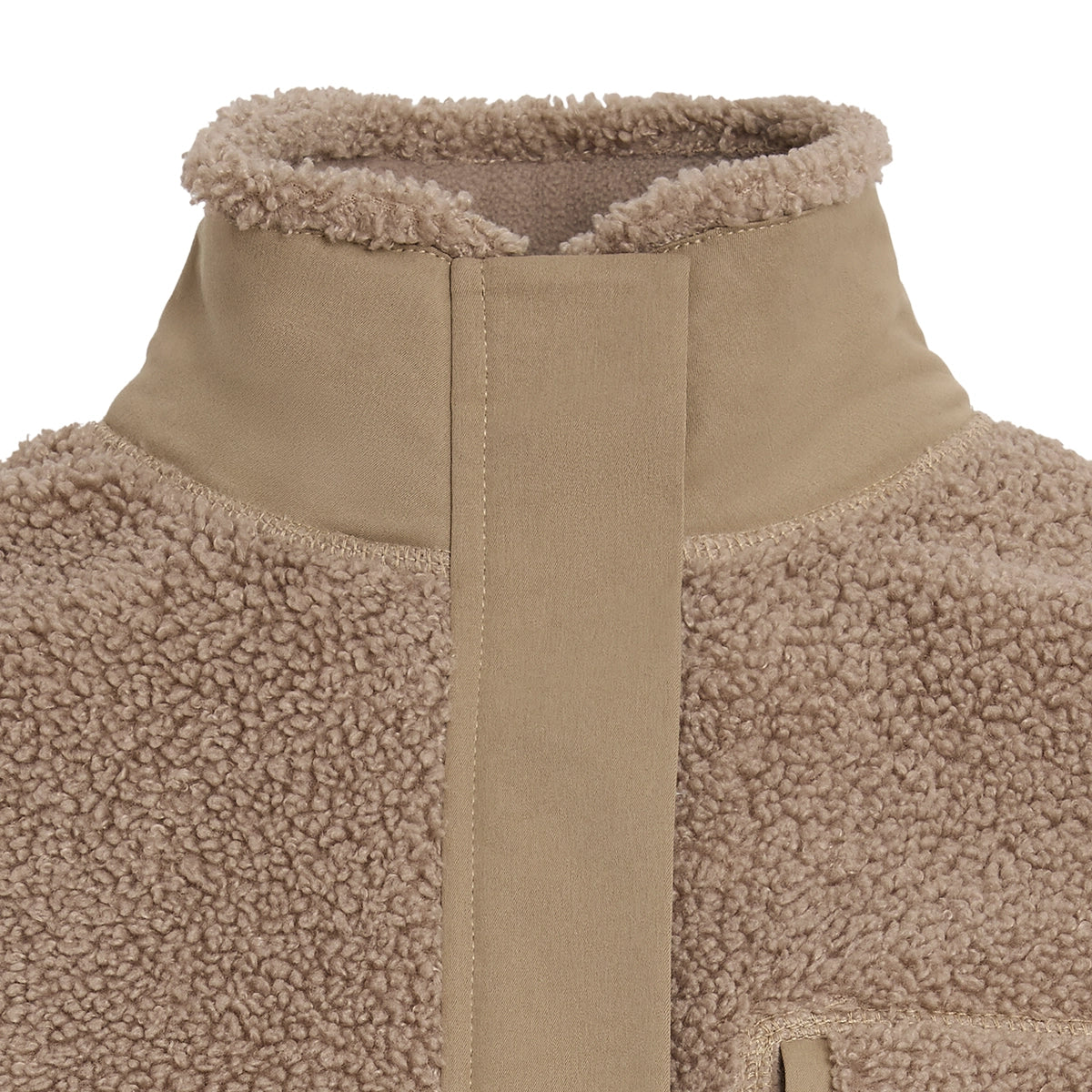 Agnes Fleece Jacket - Fawn