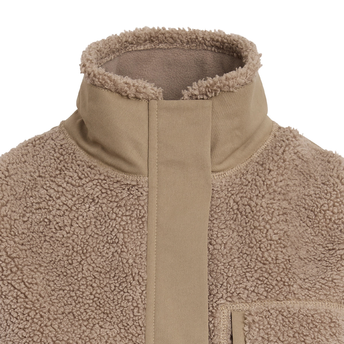 Agnes Fleece Gilet - Fawn