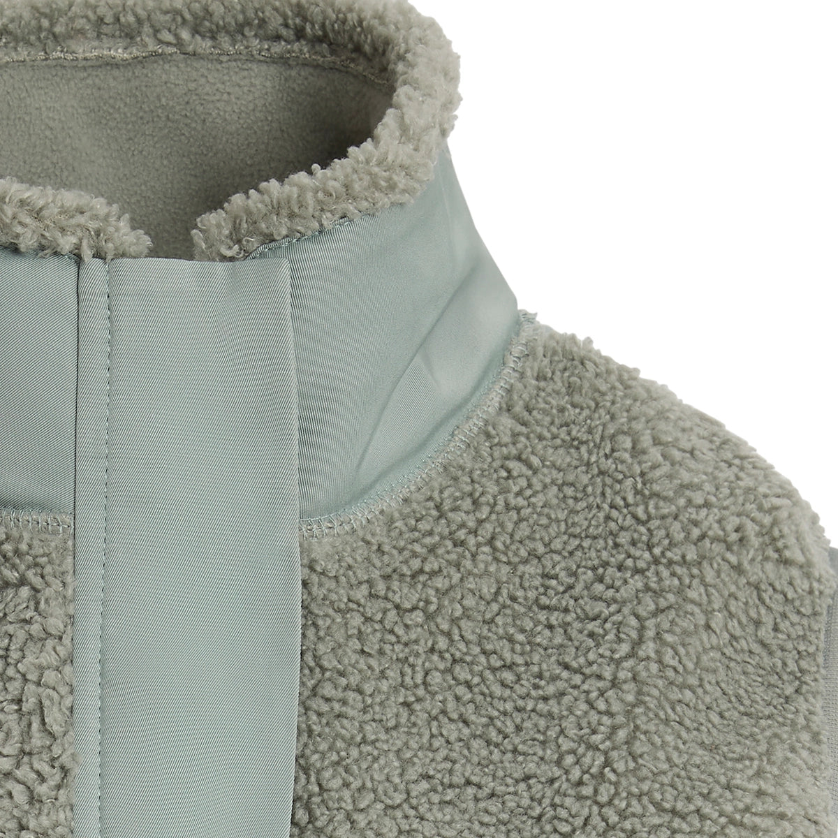 Agnes Fleece Gilet - Pistachio