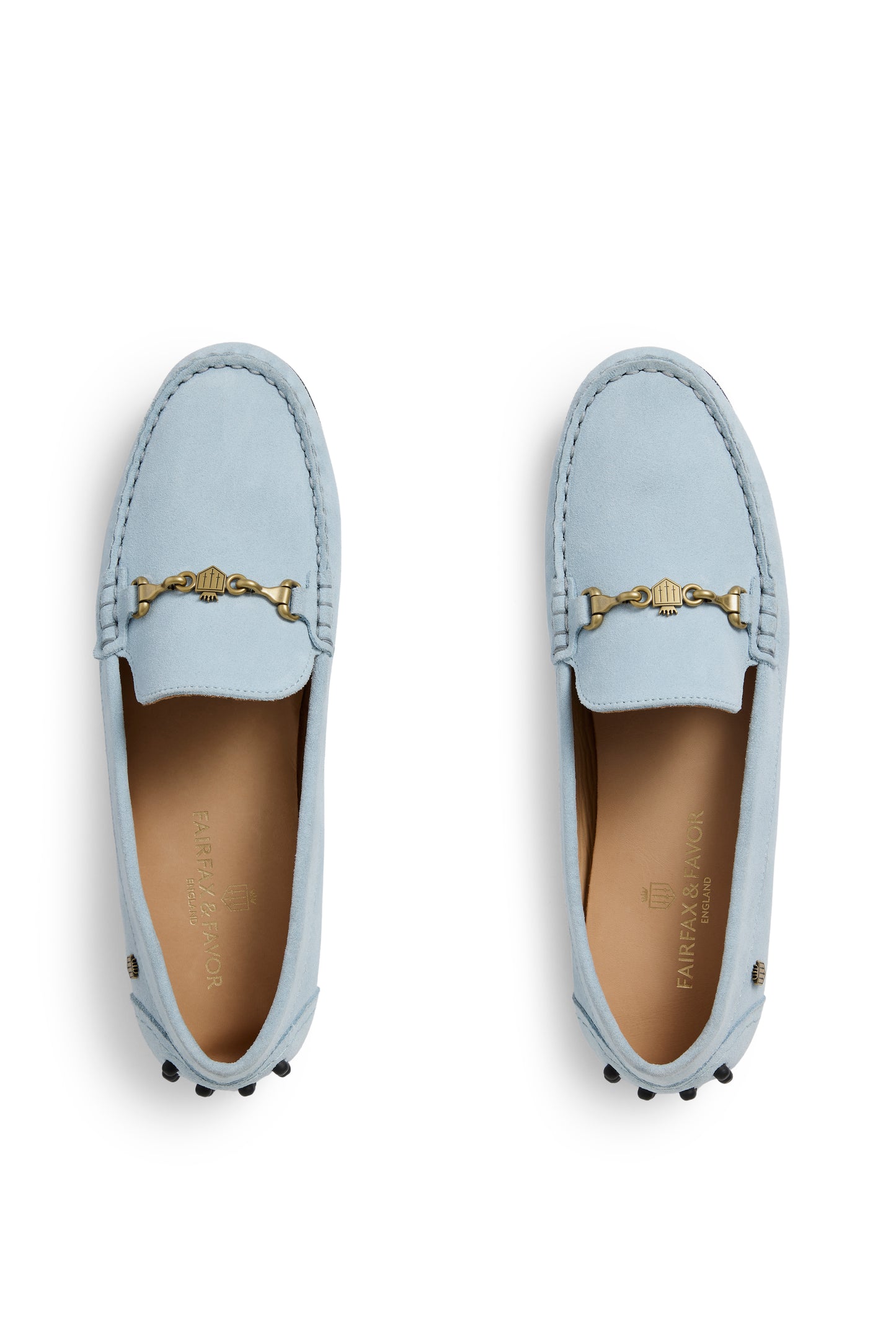 'Trinity' Sky Blue Suede