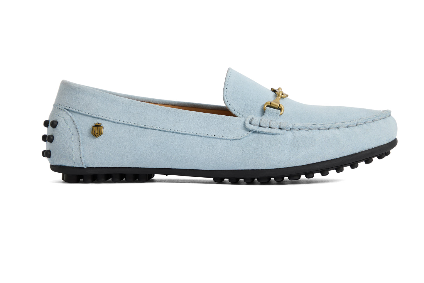 'Trinity' Sky Blue Suede