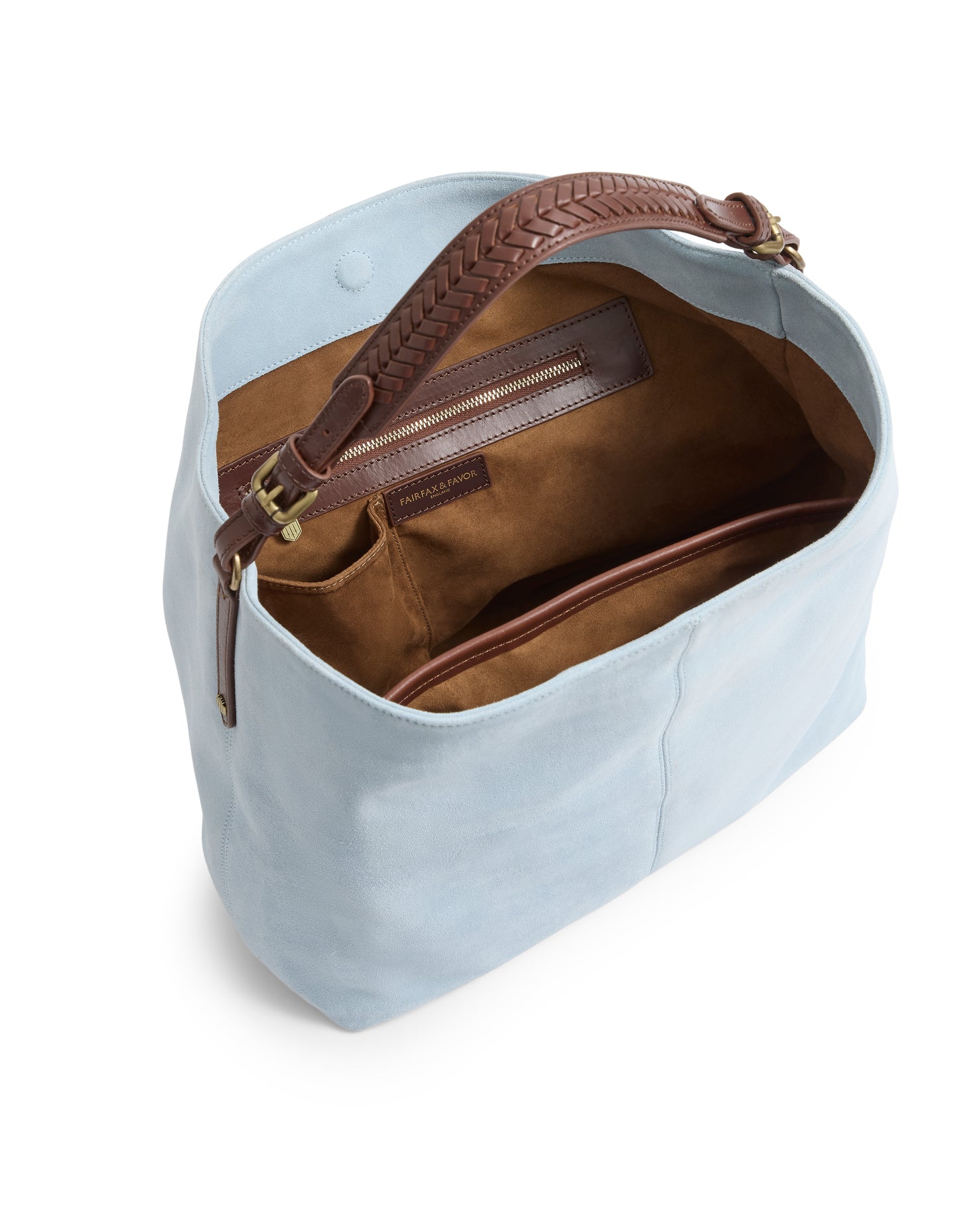 'Tetbury' Sky Blue Suede