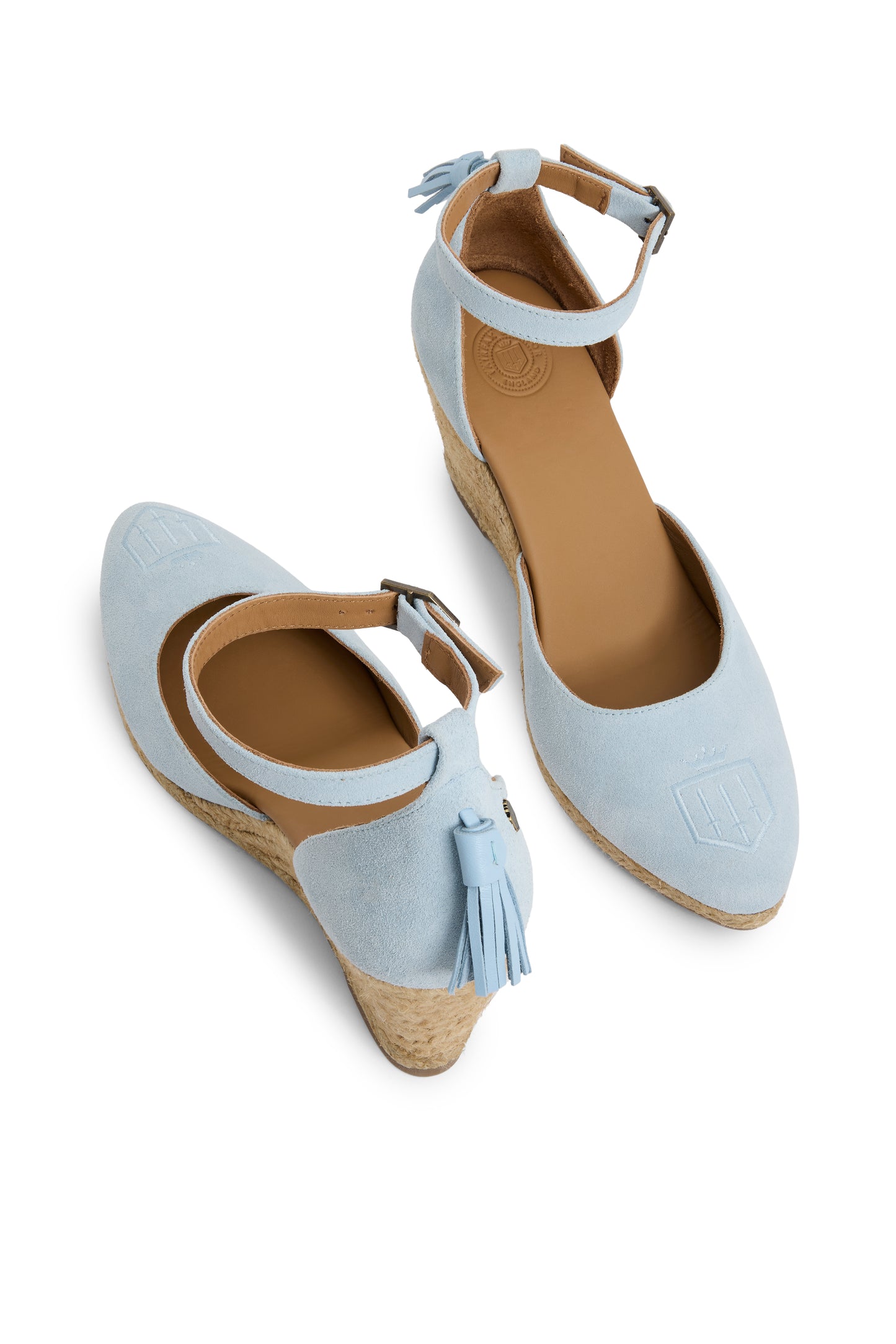 'Monaco' Wedge Sky Blue