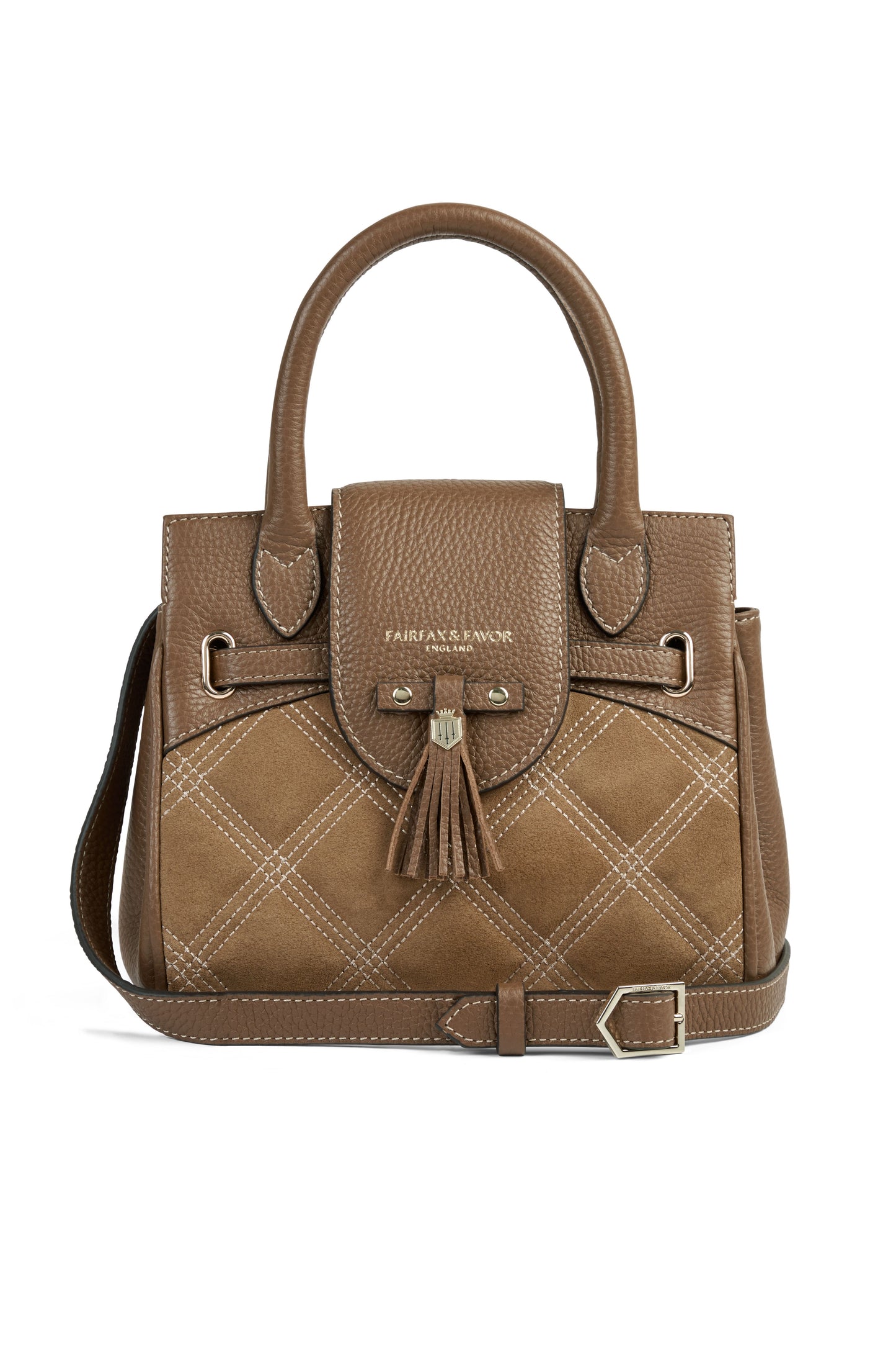 'Mini Windsor' Quilted Tan