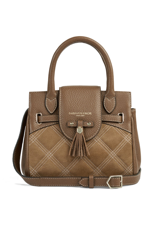 'Mini Windsor' Quilted Tan