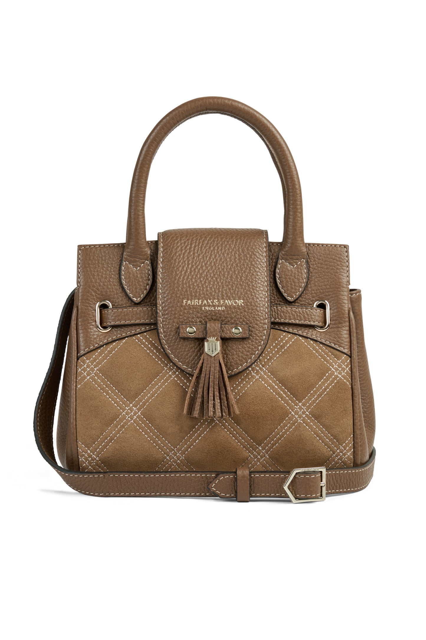 'Mini Windsor' Quilted Tan