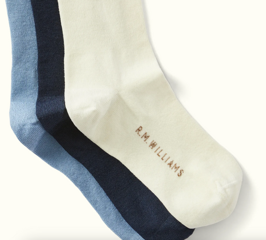 R.M. Williams Script Sock