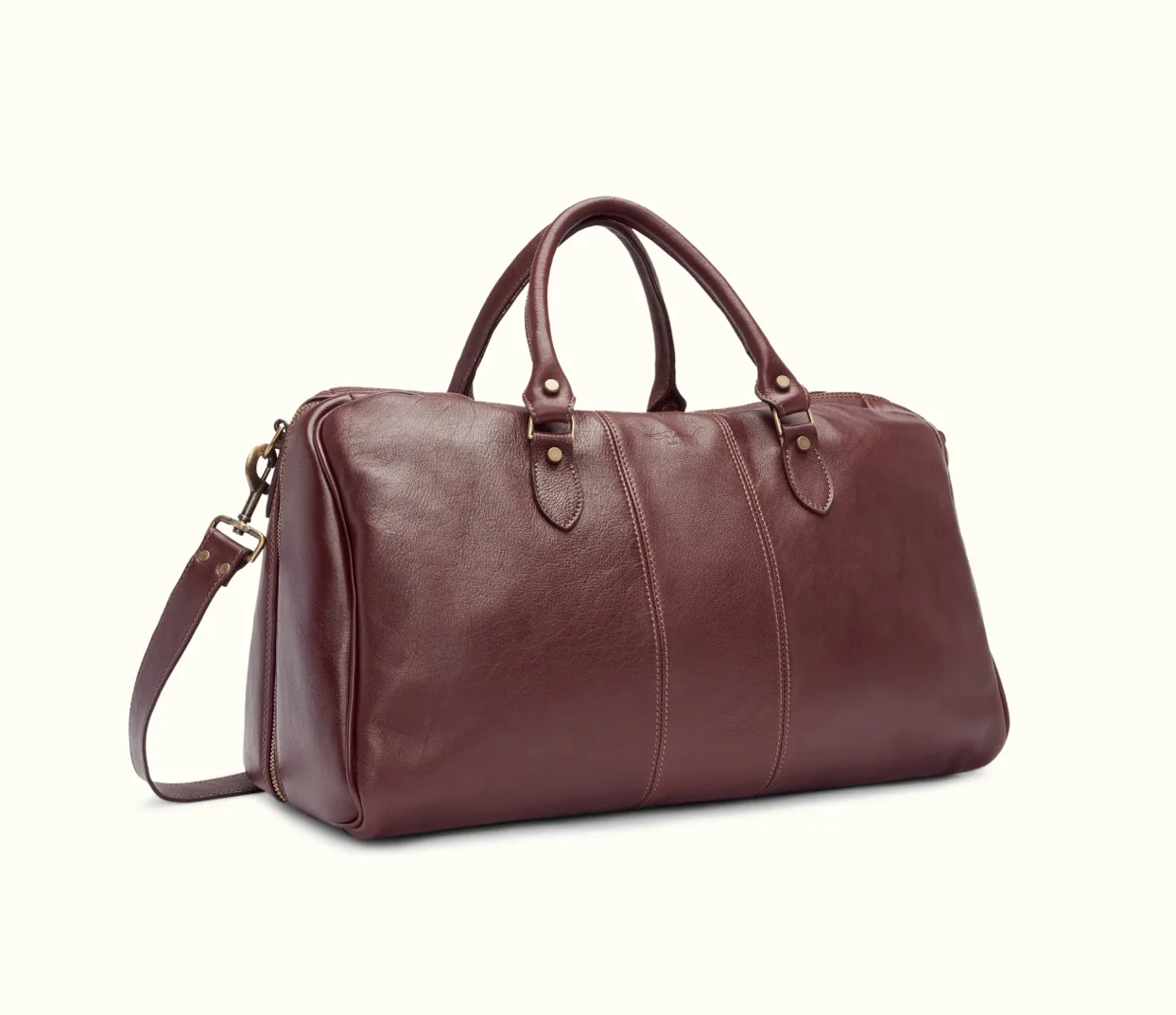 Brown Saddler Duffle Bag