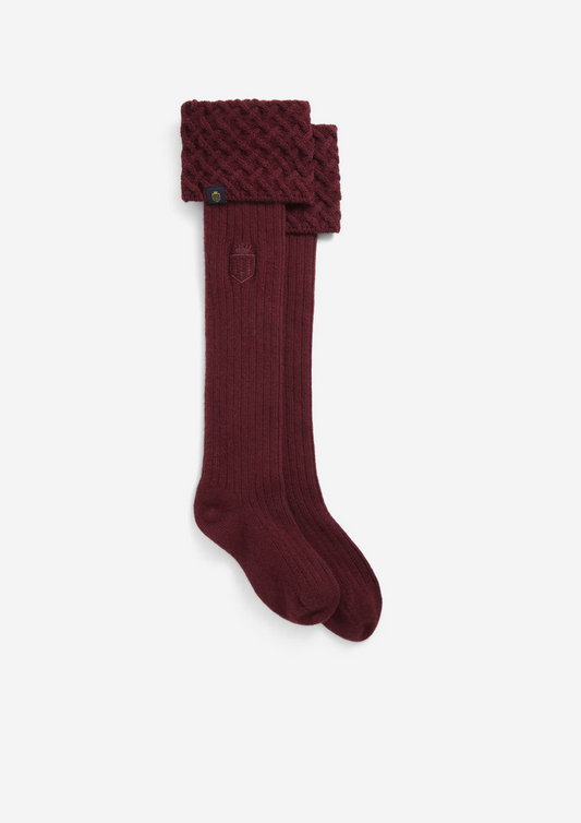 Explorer Merino Socks Ruby