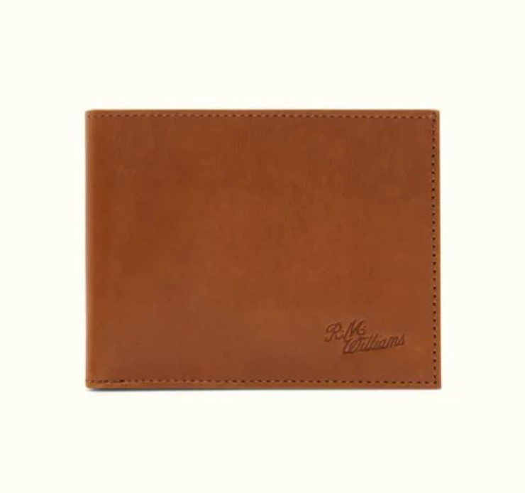 Singleton bi-fold wallet - Tan