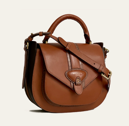 Belton Tan Saddle Bag