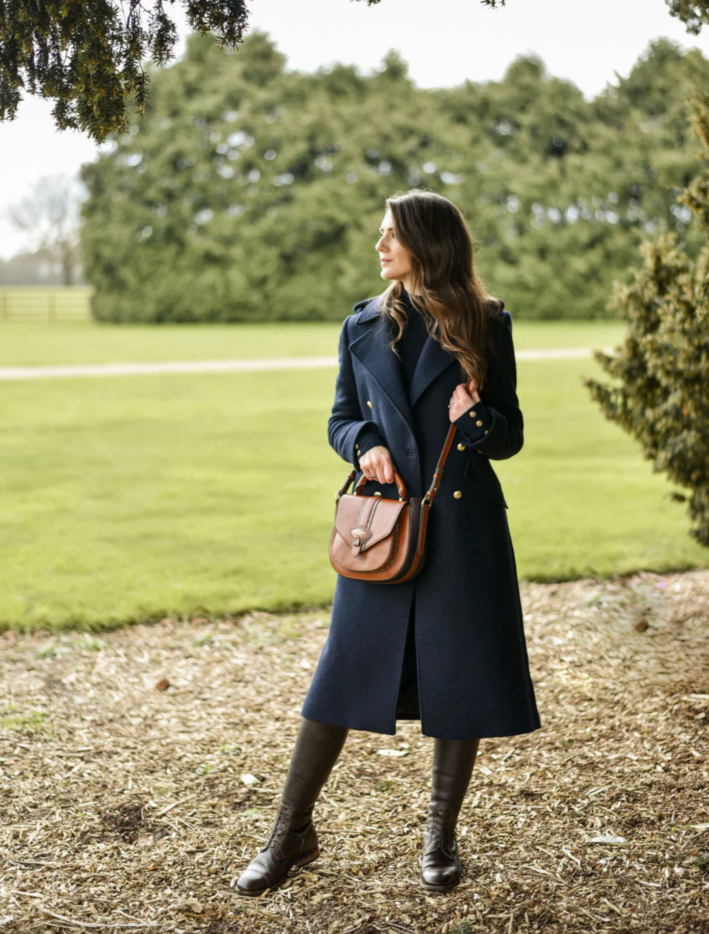 Belton Tan Saddle Bag