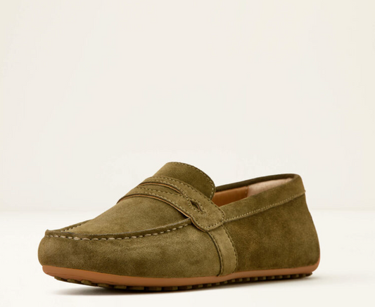 Selene Dark Olive Suede