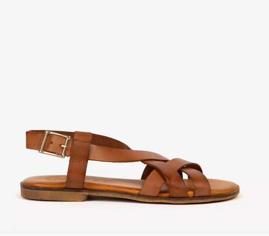Buttercup Sandal Tan Leather