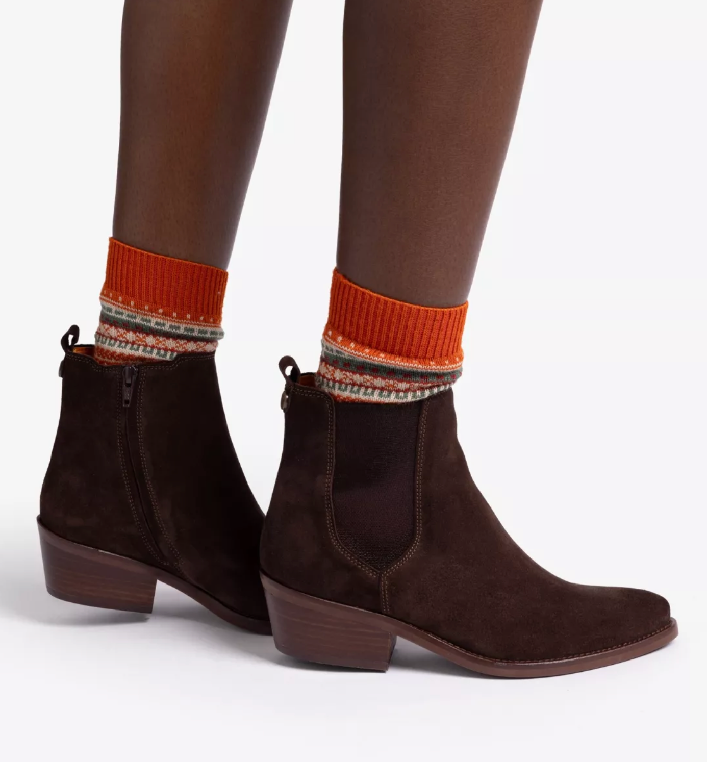 Rove Suede Bitter Chocolate