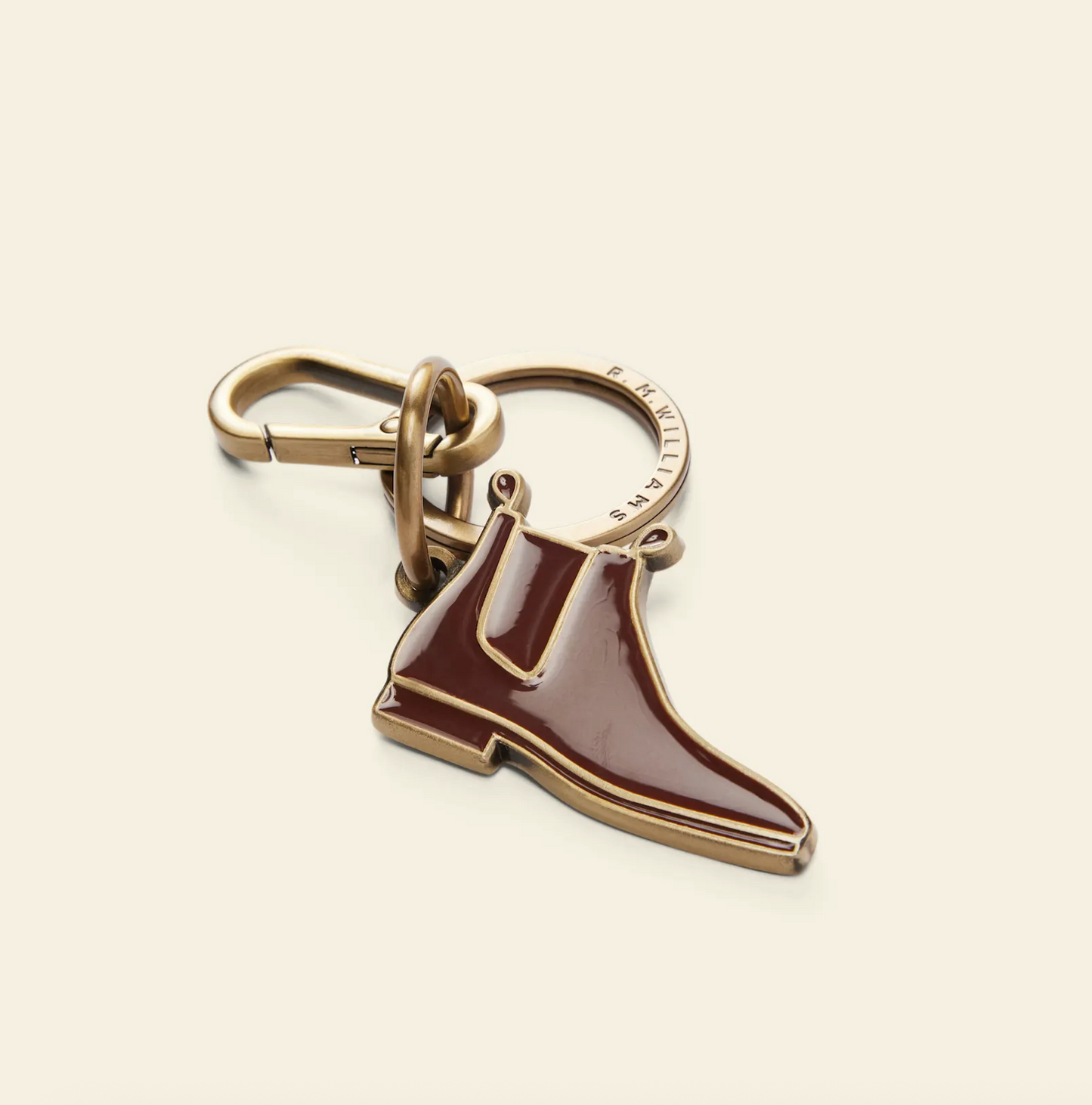 Boot Enamel Keyring