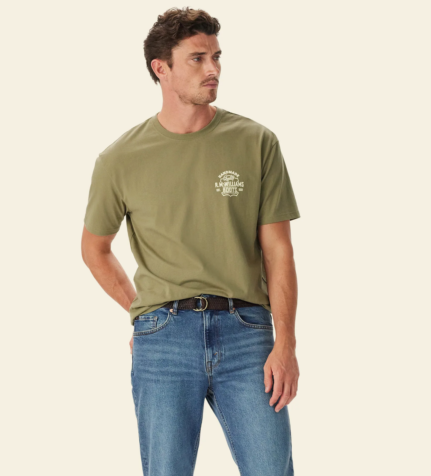 Boots T-Shirt Sage