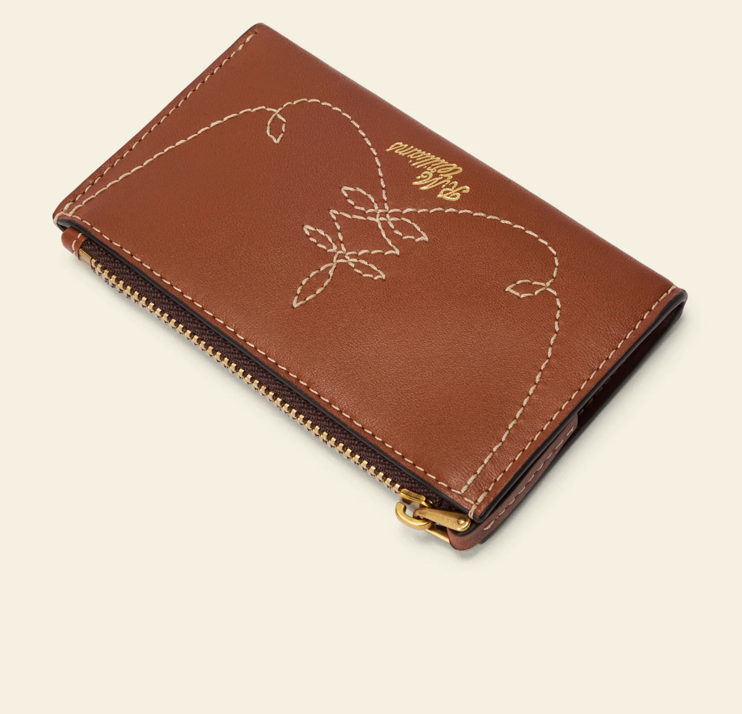 Eden Stitched Cardholder with Zip