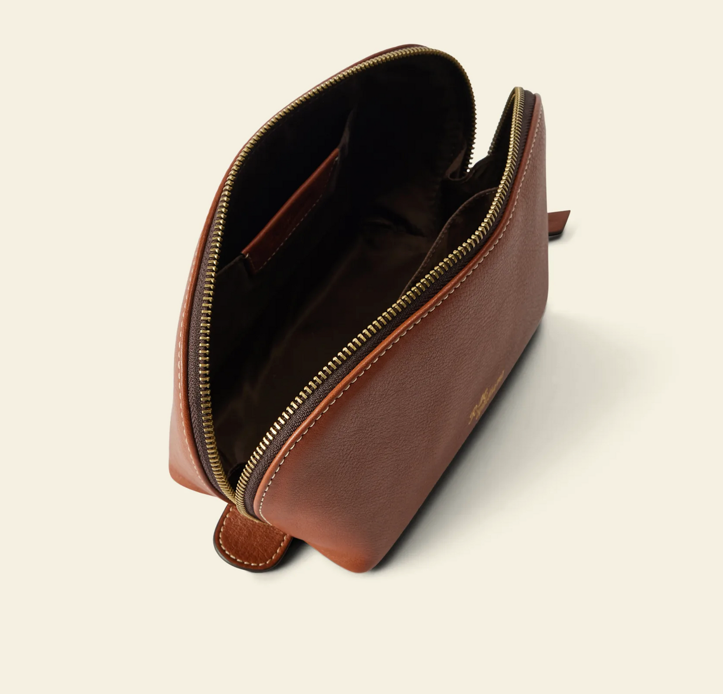 Lucinda Cosmetic Case - Tan