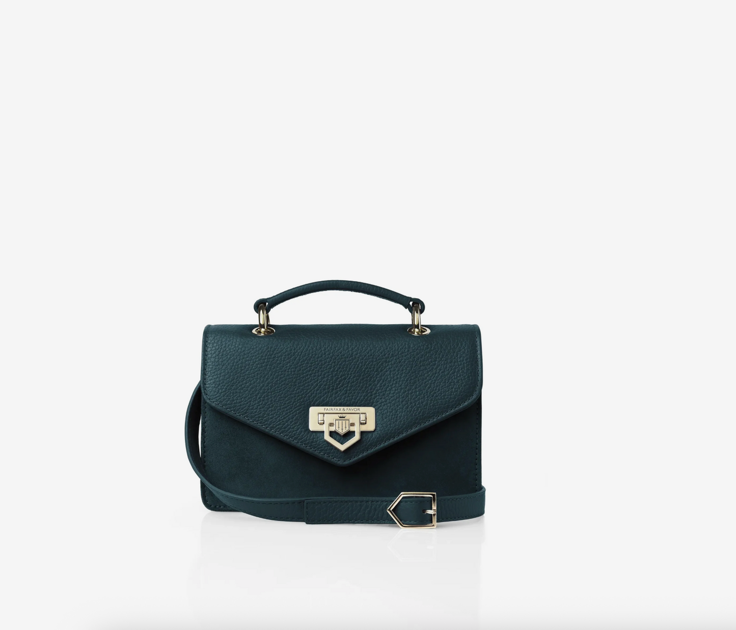 'Mini Loxley ' Teal Suede