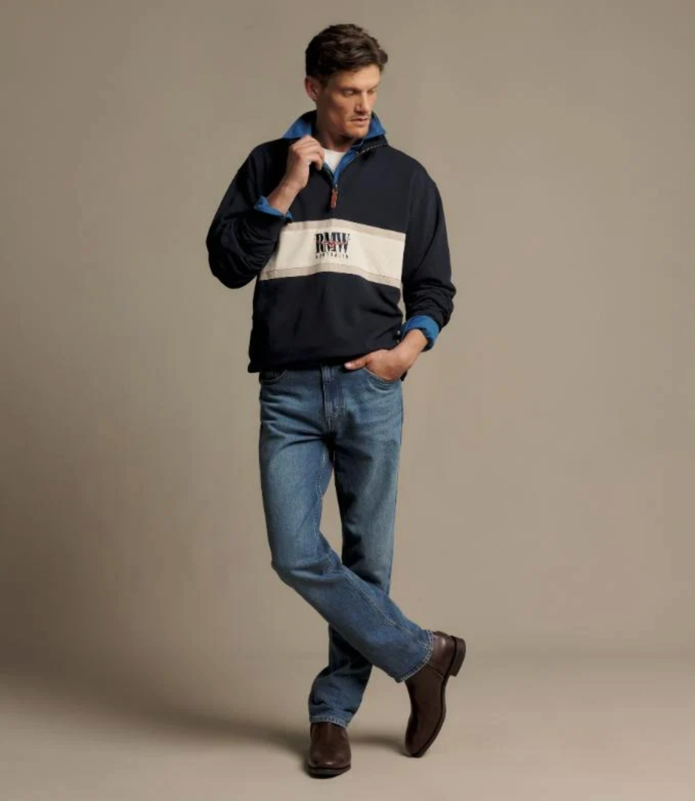 Classic Mulungarie 1/4 Zip Sweater
