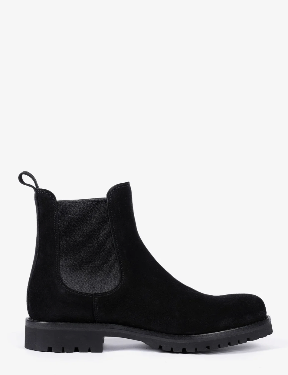 Horatio Black Suede