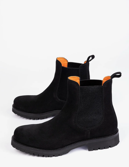 Horatio Black Suede
