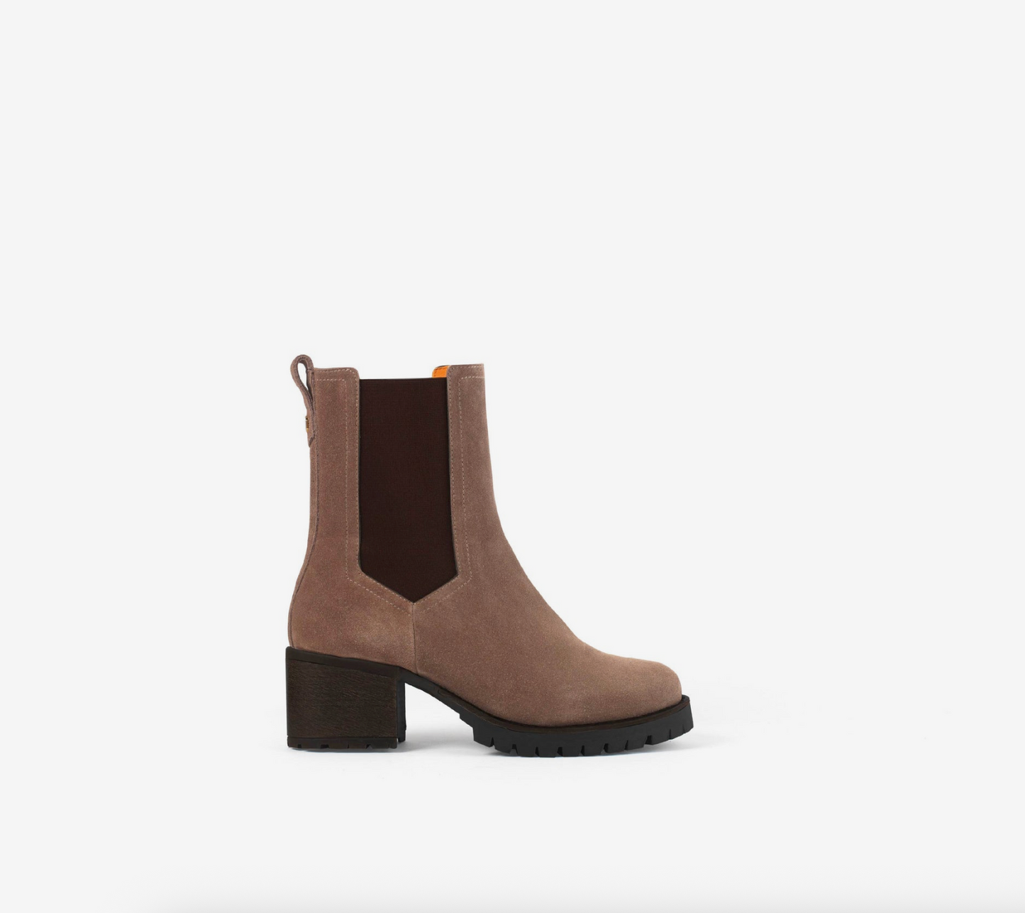 Stockists Exclusive 'Heeled Boudica' Deep Taupe