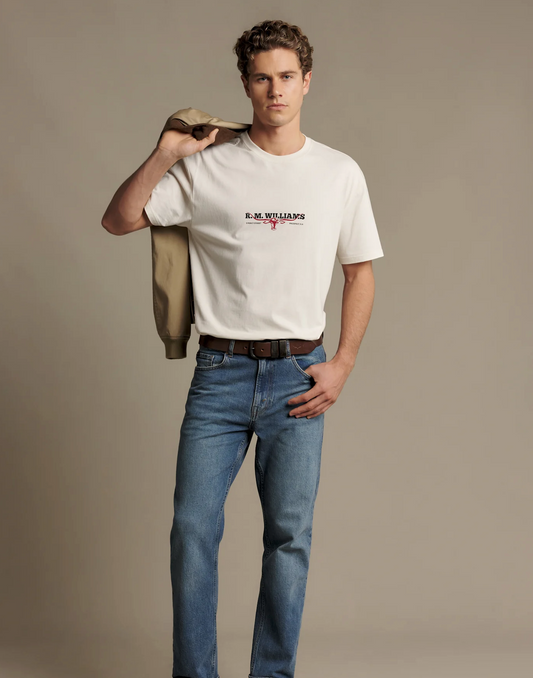 Holt T-Shirt Vintage White