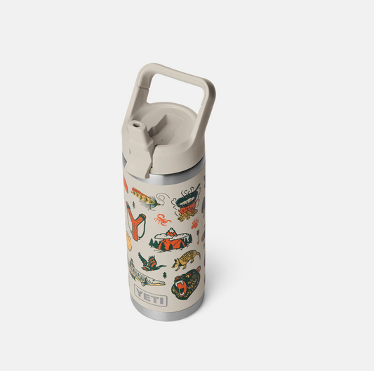 18oz Straw Bottle - Cape Summer Camp