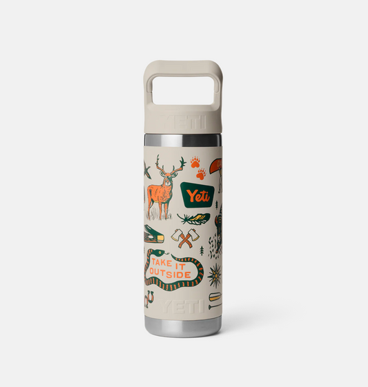 18oz Straw Bottle - Cape Summer Camp
