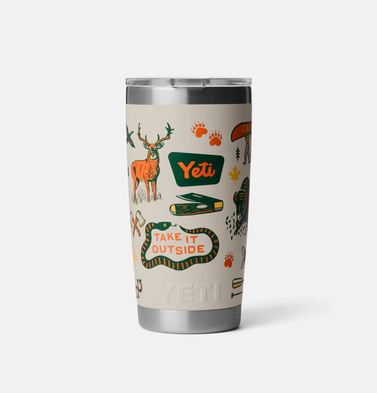 20oz Tumbler with Magslide - Cape Summer Camp